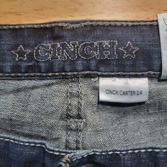 Cinch Carter 2.4 Rinse Jeans MB71934005 Mens 40x34 - Picture 6 of 10